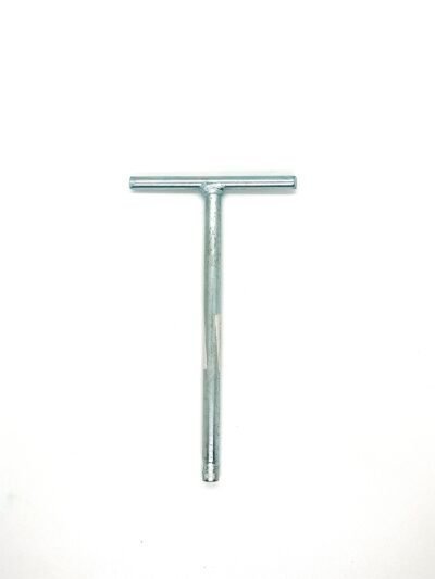Chave T Canhão 3/16'' Prata