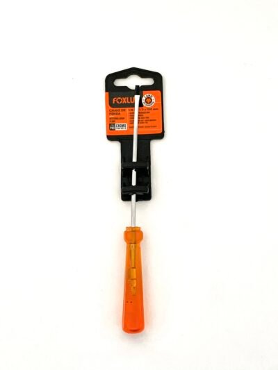 Chave de Fenda 1/8x4'' Foxlux